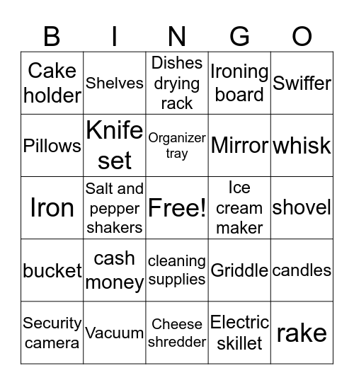 Boulton Bingo!  Bingo Card