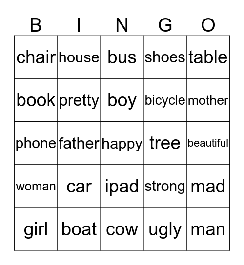 Pállfríða bingo Card