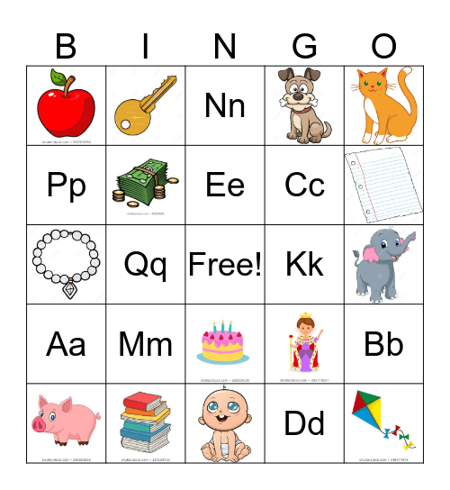 Sounds & Fun Bingo Card