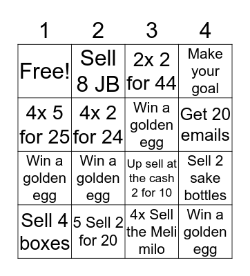 Squish Easter Bingo   Bingo Card