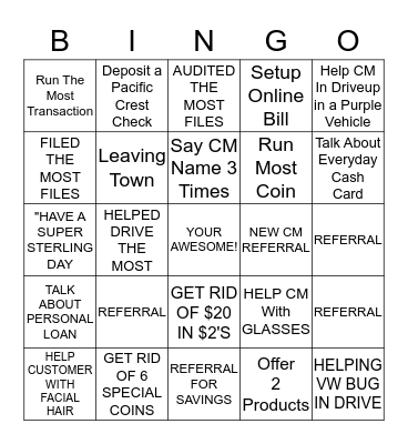 The Winner Gets a Duch Bro Card! Bingo Card