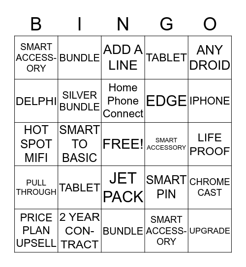 CLT BINGO! Bingo Card