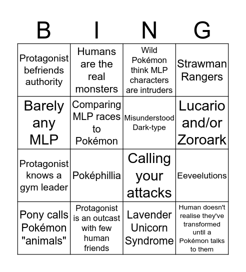 Newverse Bingo Card