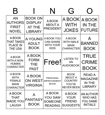 BOOK-IT-BINGO Card