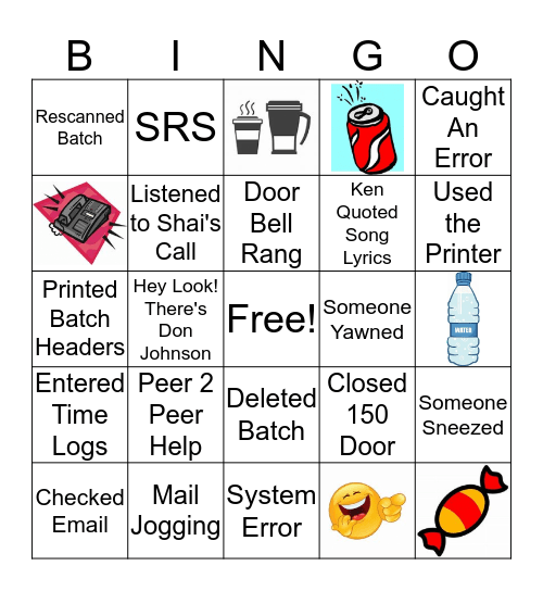 CHECKALT BINGO Card