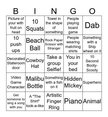 First Annual Tagenger Final Destination Underground Remix Deluxe Version 1.3 Ultimate Hunt (Pause) Extravaganza : Sponsored by Coca-Cola Bingo Card