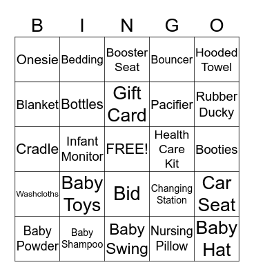 Bouncy Bubbly Kennedy Bingo Card
