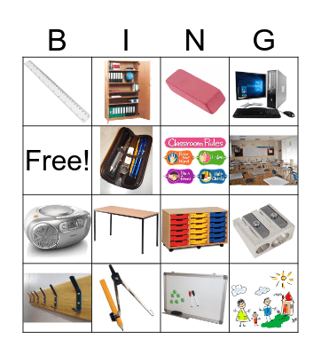 Classroom Bingo Card