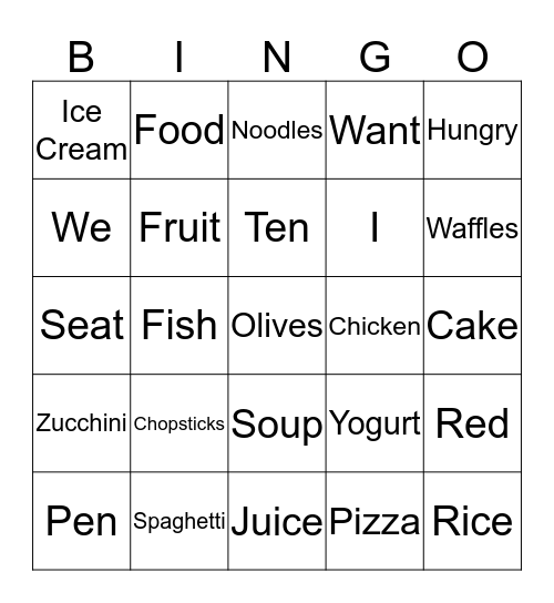 Bingo Review Bingo Card