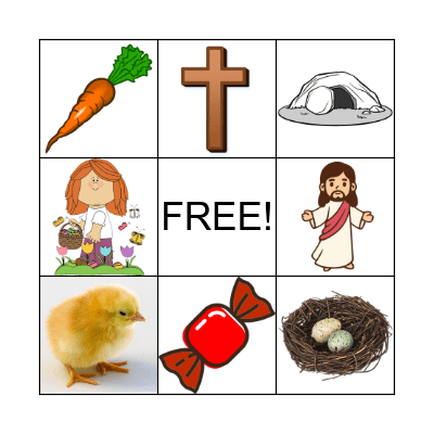 Easter Bingo Card