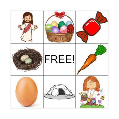 Easter Bingo Card