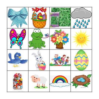 EASTER/SPRING BINGO Card