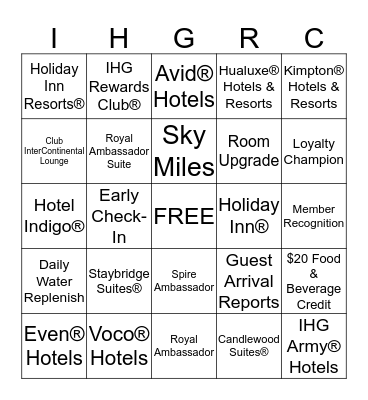 APRIL ENROLLMENT CHALLENGE - BINGO Card