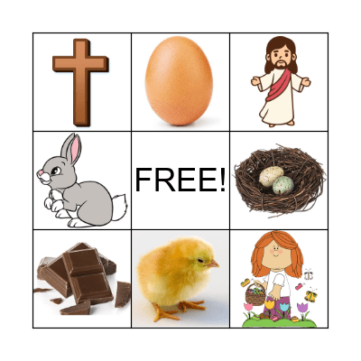 Easter Bingo Card