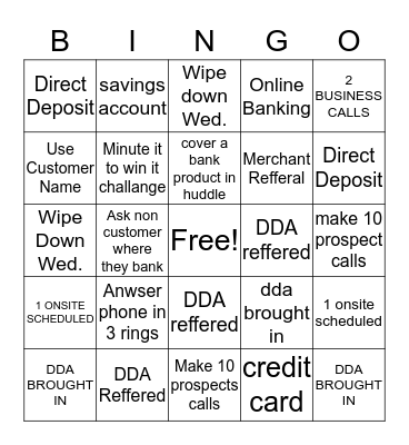JUST FOR FUN Bingo Card
