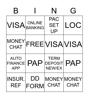 EDMONDS BINGO Card