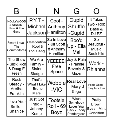 Resurrection Christian Life Center 2019  Bingo Card