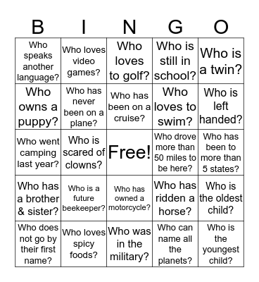 Adrian & Benjamin’s Wedding Shower Fiesta Bingo Card