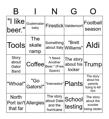 Mike Bingo  Bingo Card