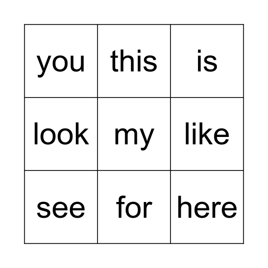 It Is Hot Bingo Card