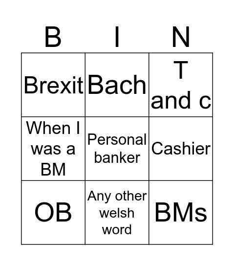 Saj bingo  Bingo Card