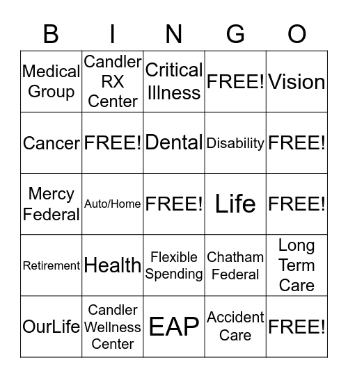 Beach Bash Bingo Card