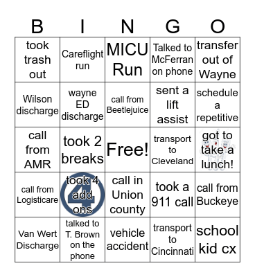 National Telecommunications Week BINGO Card