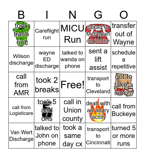 National Telecommunications Week BINGO Card