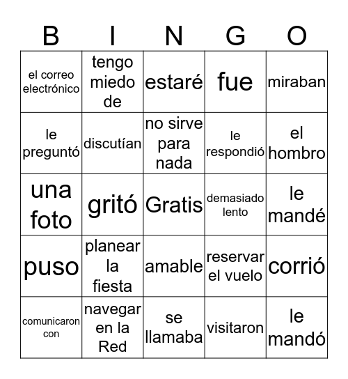 La Loteria 6.4 Bingo Card