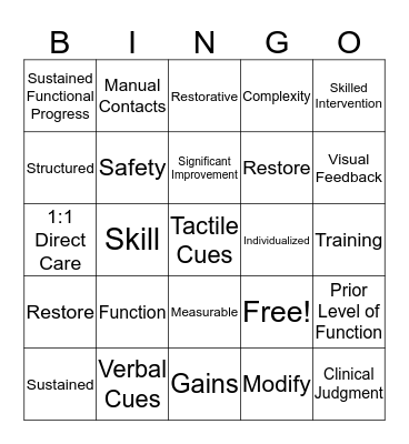 I LOVE Documentation Bingo Card