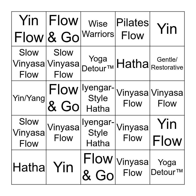 Play East Meets West Yoga Studio Online BingoBaker