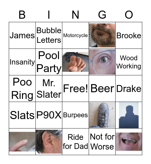 Brian Bingo Card