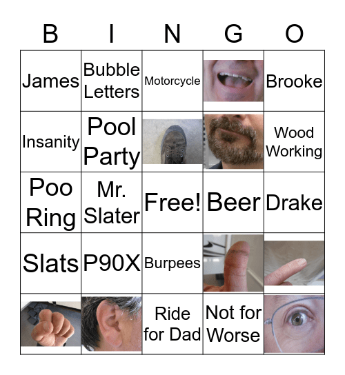 Brian Bingo Card