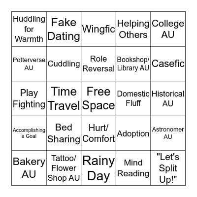 DC Bingo 2019 Bingo Card