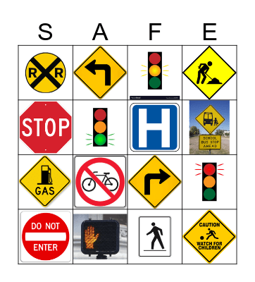 Safety BINGO Card