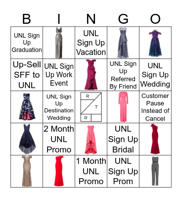 UNLIMITED BINGO Card