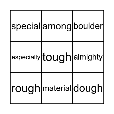 Sight Word List #22 Bingo Card