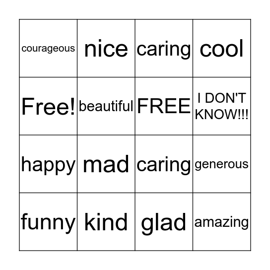 Happy Birthday Mrs. Butters Bingo Card