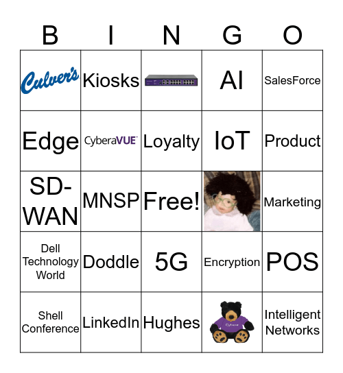 Cybera Bingo Card