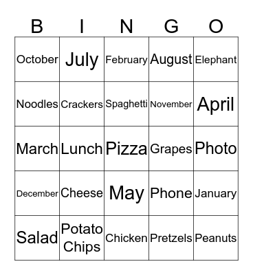 Review Bingo Unit 3&4 Bingo Card