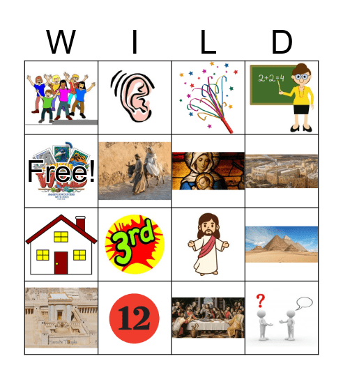 Encounter in the Temple Bingo Card