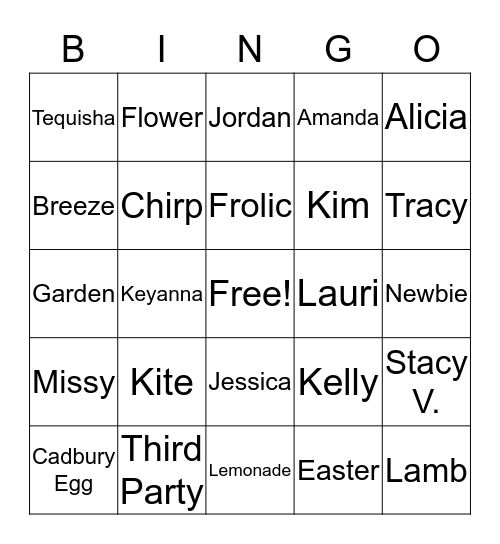 Fully Staffed BINGO! Bingo Card
