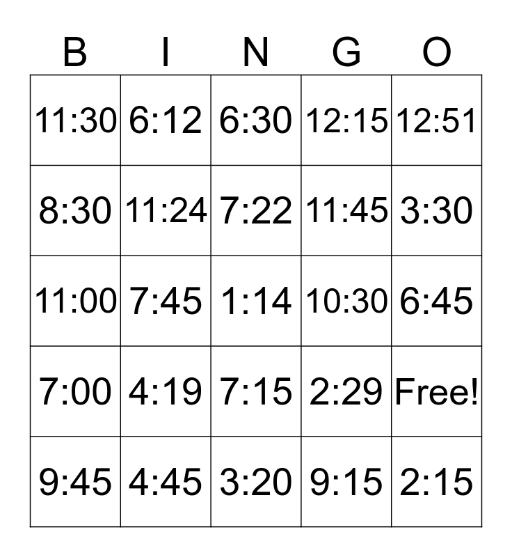 clock-bingo-card