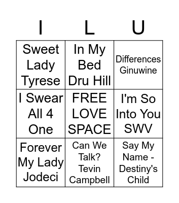 Kevin Loves Karen Bingo Card