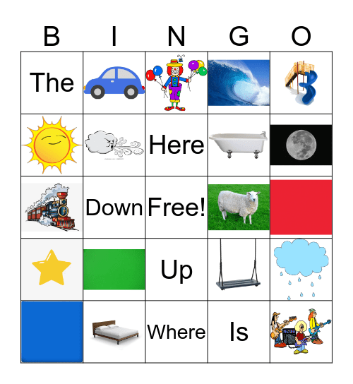 Where is the Green Sheep Bingo Card