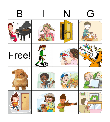 Can I  Bingo Card