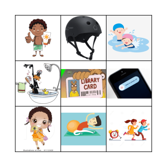 Don't forget to... Bingo Card