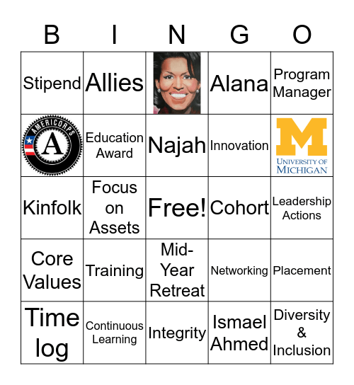 PA All Day Bingo Card