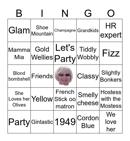 ANN BINGO! Bingo Card