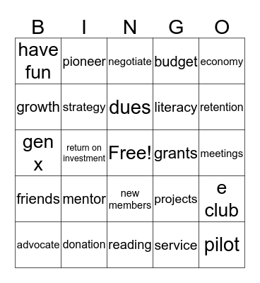 Leadership - ZANE GIZZI Bingo Card